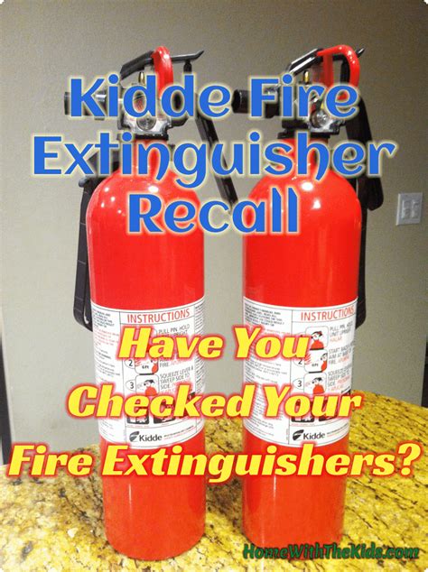 kiddie recall extinguisher won't fit my metal wall bracket|kidde fire extinguisher identification.